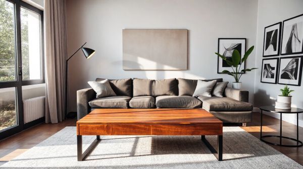 5 manières d'intégrer une table basse relevable dans votre déco